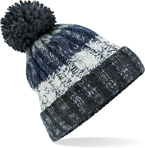 Beechfield® Bommelmütze Corkscrew Pom Pom Beanie günstig online kaufen