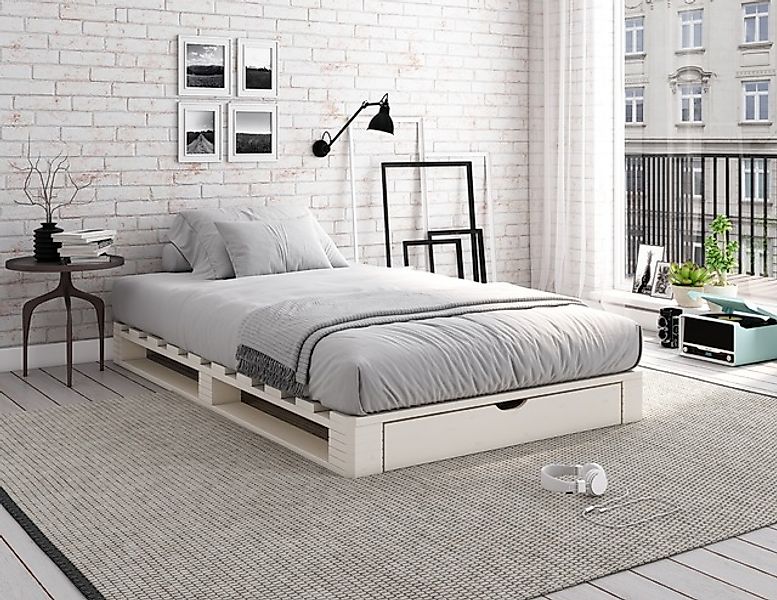 OTTO home Palettenbett »"ALASCO " BESTSELLER! Mit Schublade« zertifiziertes günstig online kaufen
