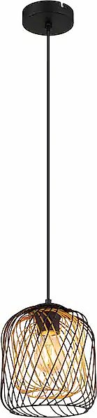 GLOBO LIGHTING Hängeleuchte »DICHTI« E27 1 Stk. Hängelampe Esszimmer-Leucht günstig online kaufen