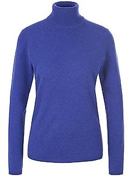 Rollkragen-Pullover aus Schurwolle und Kaschmir include lila günstig online kaufen