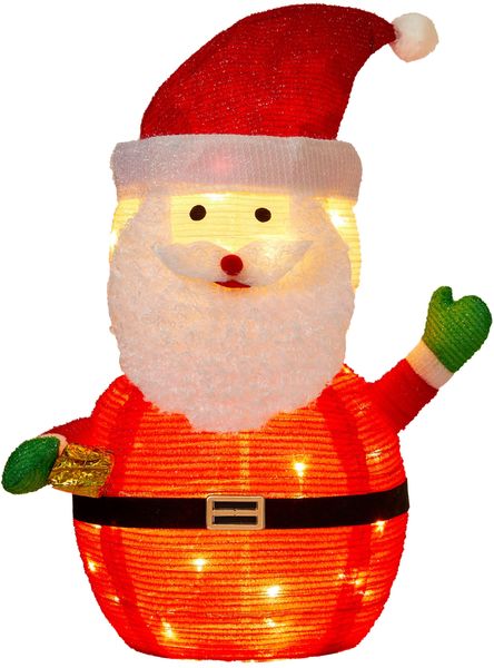 Northpoint Weihnachtsfigur LED Weihnachtsmann 70cm hoch günstig online kaufen