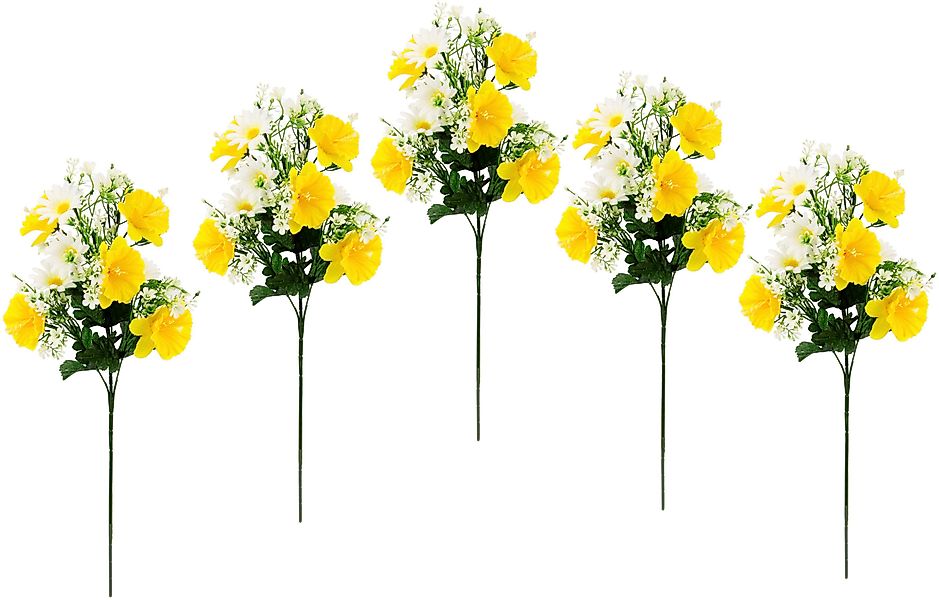 Kunstblume Osterglocken Margeriten Zweig, I.GE.A., Höhe günstig online kaufen