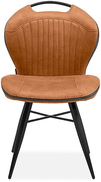 OMG Design Esszimmerstuhl "Mace", (Set), 2 St., Stoff, Lederoptik, pflegele günstig online kaufen