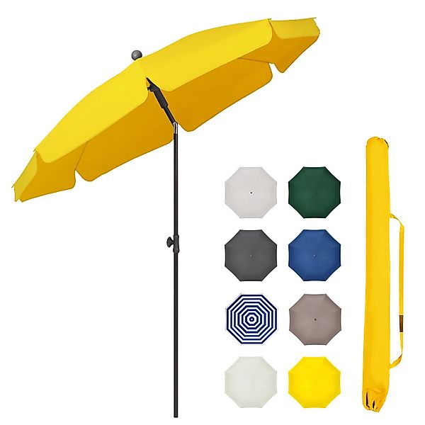 Sekey Balkonschirm 200 cm Sonnenschirm mit günstig online kaufen