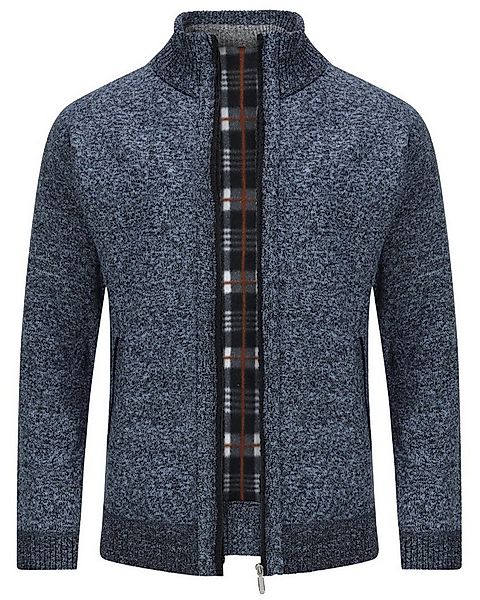 Allthemen Cardigan gefütterte Strickjacke Grobstrick Pullover Warm Übergang günstig online kaufen