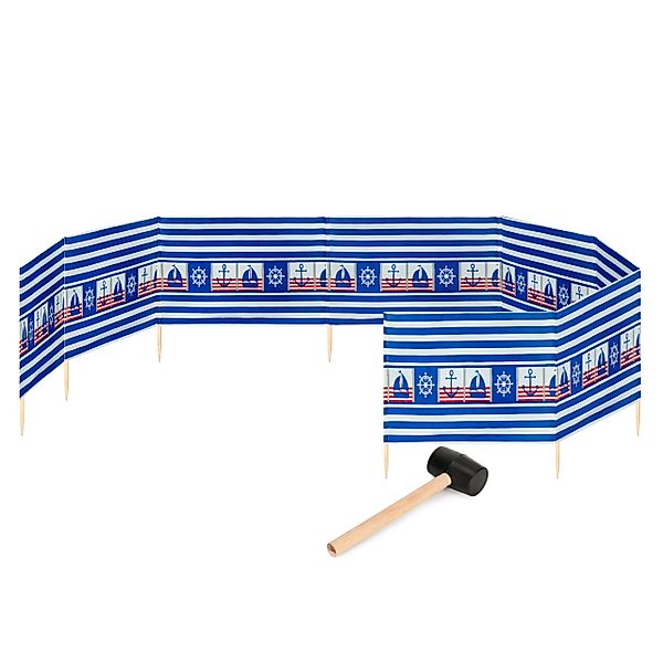 Ladeheid Windschutz Strand Sichtschutz 15m LAEX001 günstig online kaufen