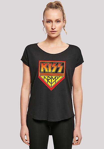 F4NT4STIC T-Shirt "Kiss Rock Band Army Logo", Premium Qualität, Musik, By R günstig online kaufen