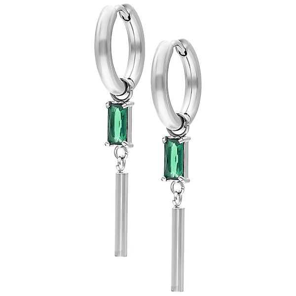 Wildcat Paar Creolen Little Square Crystal günstig online kaufen