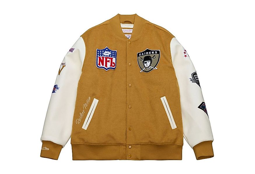 Mitchell & Ness Winterjacke Varsity DUSTED Oakland Raiders günstig online kaufen