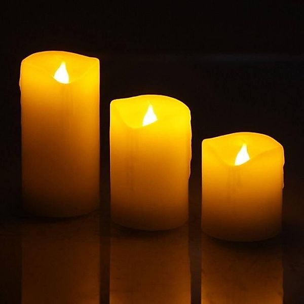 Haushalt International LED-Kerze 55026 3er Set günstig online kaufen