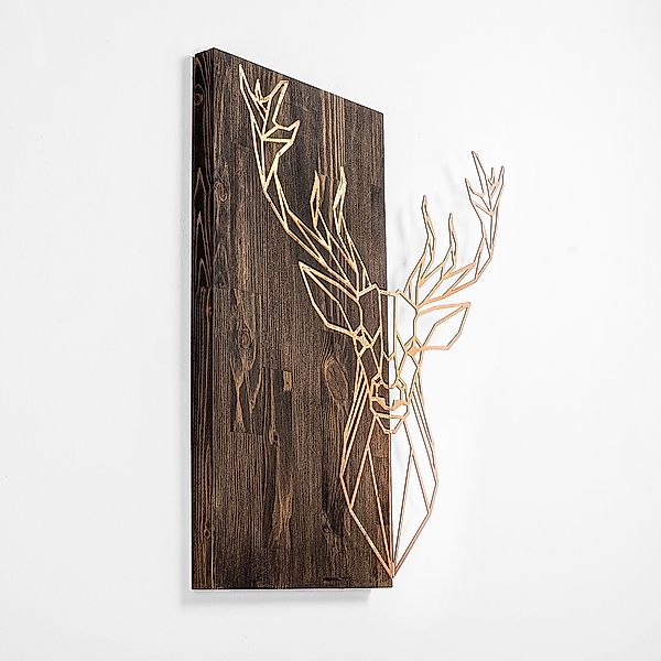 Wallity Wanddekoobjekt 50% WOODEN (Thickness: 3 günstig online kaufen