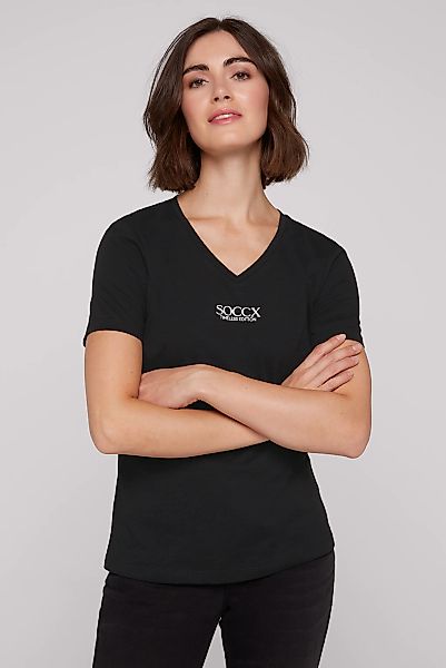 SOCCX Rundhalsshirt, aus Baumwolle günstig online kaufen