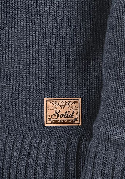 !Solid Strickjacke SDPoul Strickjacke mit Stehkragen günstig online kaufen