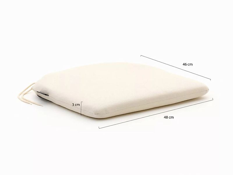 Madison Sitzkissens Schalenstuhl 48x46 cm Sitz günstig online kaufen