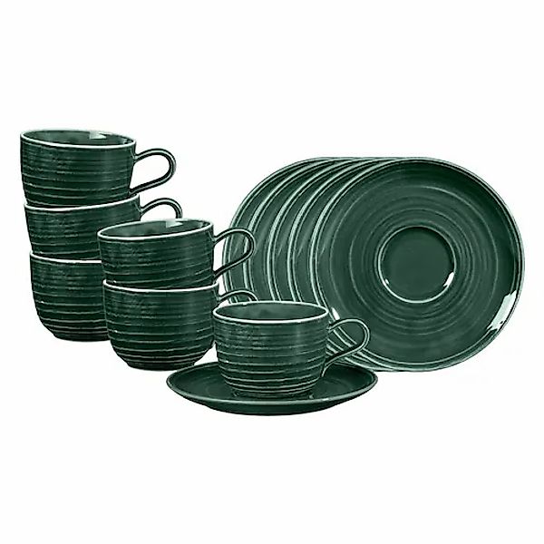 Seltmann Weiden Tasse »Kaffeetassen mit Untertassen Terra 260 ml 6er Set« günstig online kaufen