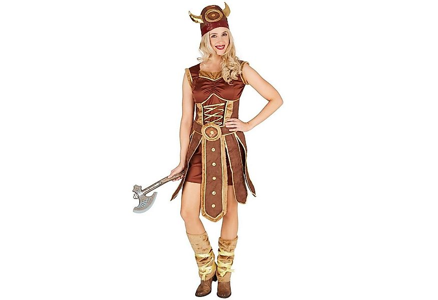 dressforfun Wikinger-Kostüm Frauenkostüm Wikingerin, Schönes Kleid günstig online kaufen