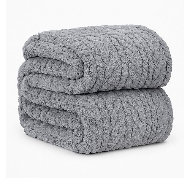 Wohndecke Kuscheldecke BOZEN Ornament Flauschig XXL Größe 150x200 cm, Betz, günstig online kaufen