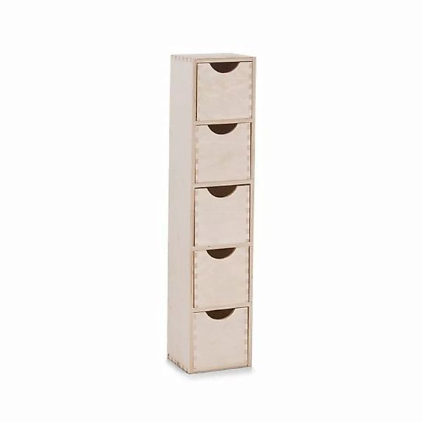 Zeller Present Beistellschrank Schubladenelement mit 5 Schubfächern Holz (S günstig online kaufen