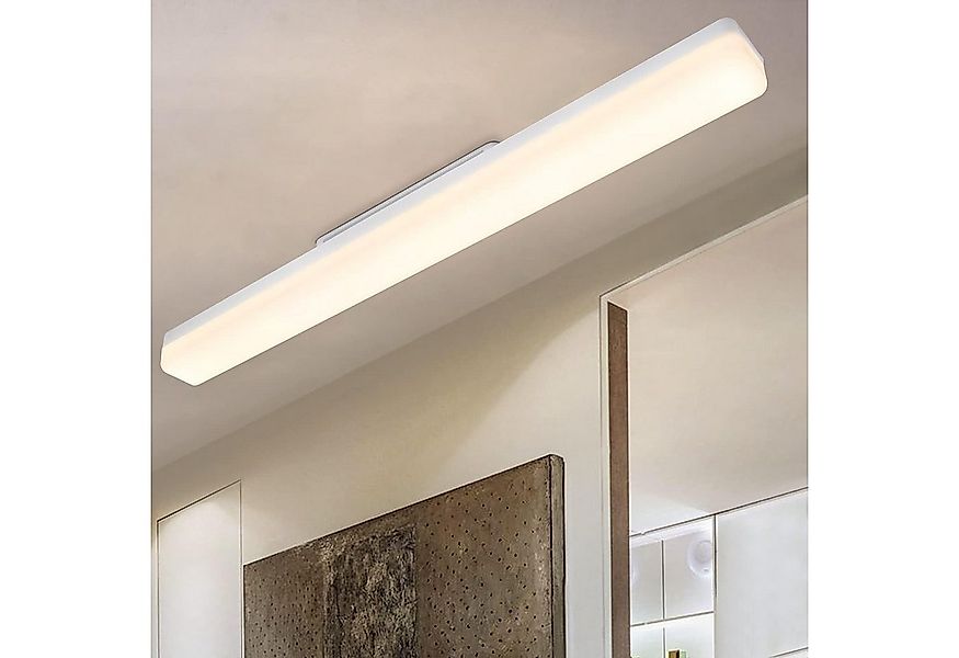 Nettlife LED Deckenleuchte LED Deckenleuchte Tageslicht 90 cm 4000K, LED fe günstig online kaufen
