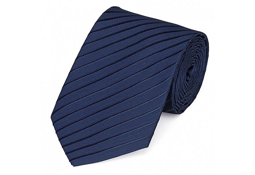 Fabio Farini Krawatte elegante Dunkelblaue Herren Krawatten - Schlips in 8c günstig online kaufen