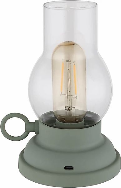 GLOBO LIGHTING LED Tischleuchte »PETRO« LED-Modul 1 Stk. Warmweiß Akkutisch günstig online kaufen