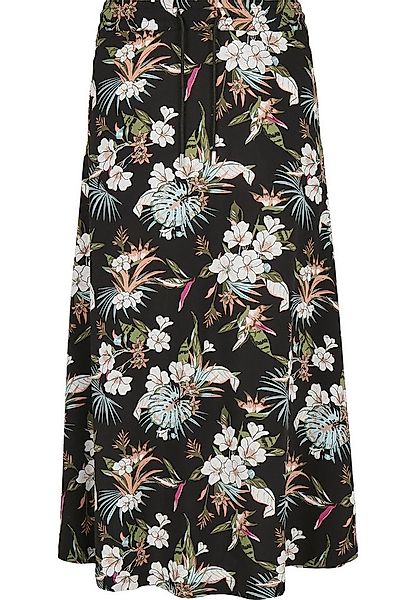 URBAN CLASSICS Jerseyrock Urban Classics Damen Ladies Viscose Midi Skirt (1 günstig online kaufen