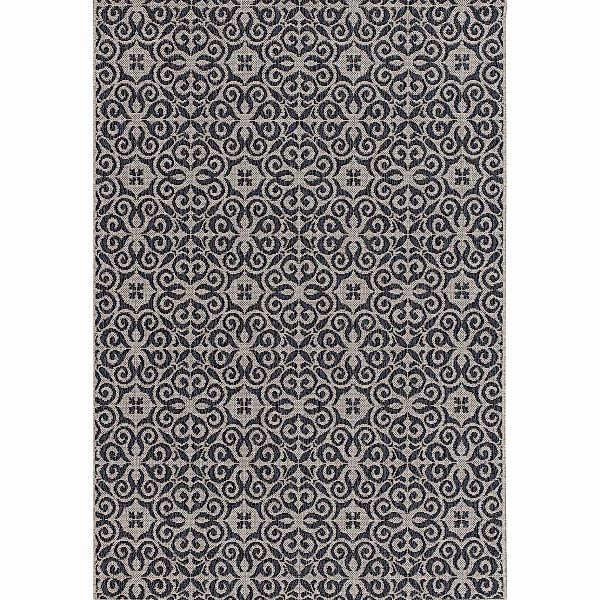Teppich Modern Ethno sand/ anthracite 200x290cm, 200 x 290 cm günstig online kaufen