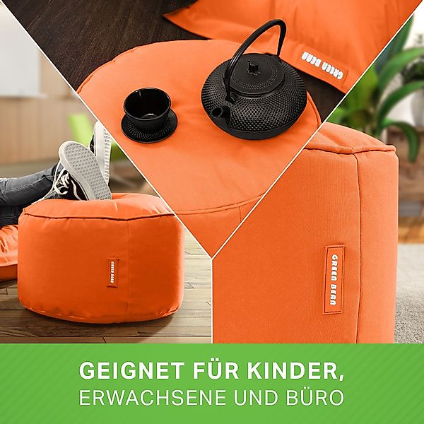 Green Bean Pouf Stay (Sitzsack-Hocker 25x45cm günstig online kaufen