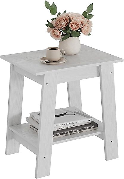 GarveeMore Beistelltisch Nachttisch Sofatisch Couchtisch Wohnzimmertisch günstig online kaufen