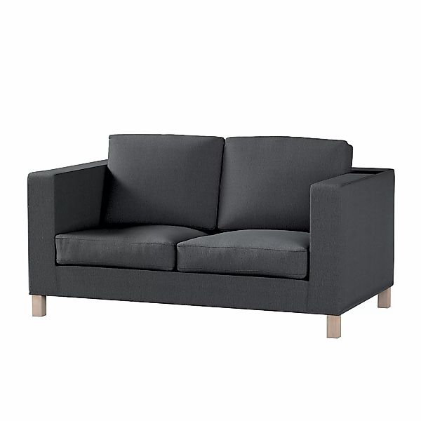 Bezug für Karlanda 2-Sitzer Sofa nicht ausklappbar, kurz, stahlgrau, 60cm x günstig online kaufen