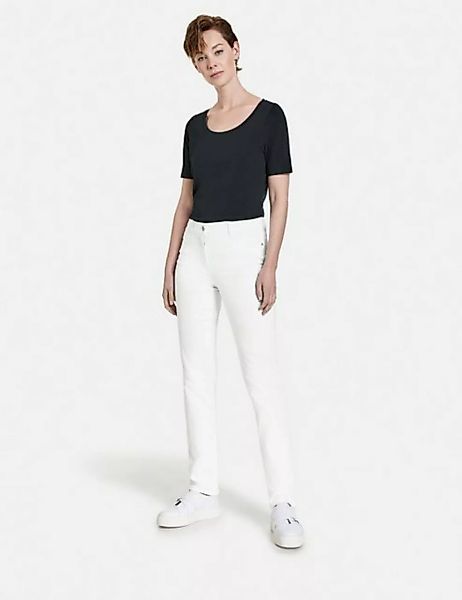 GERRY WEBER 5-Pocket-Jeans Romy Straight Fit (92307-67840) Organic Cotton v günstig online kaufen