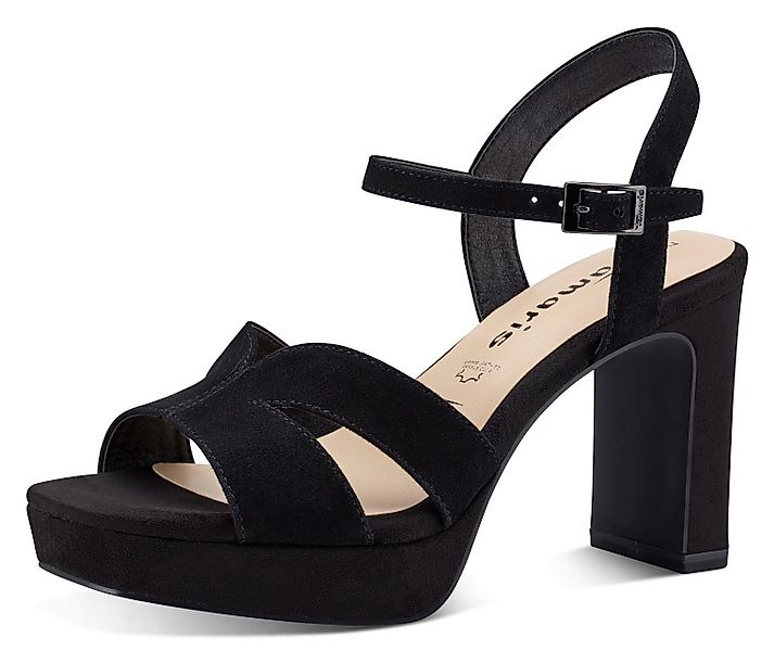 Tamaris High-Heel-Sandalette, Sommerschuh, Abendschuh, Blockabsatz, mit günstig online kaufen
