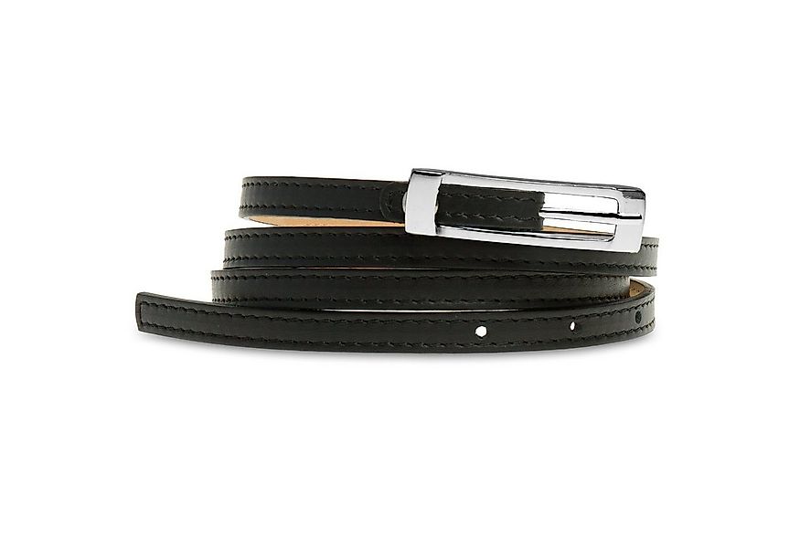 Caspar Taillengürtel GU296 schmaler Damen Ledergürtel günstig online kaufen