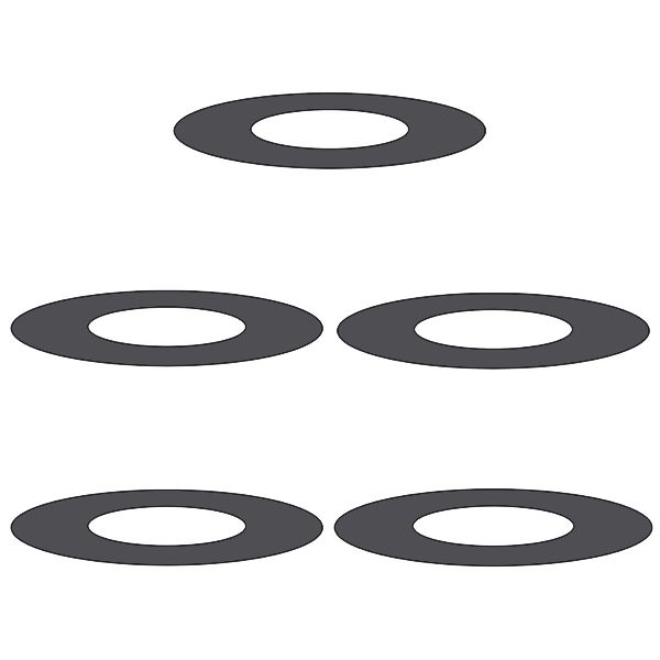 vidaXL Blumentopf Plastikpflanzgefäße Schwarz Kunststoff Mittel günstig online kaufen