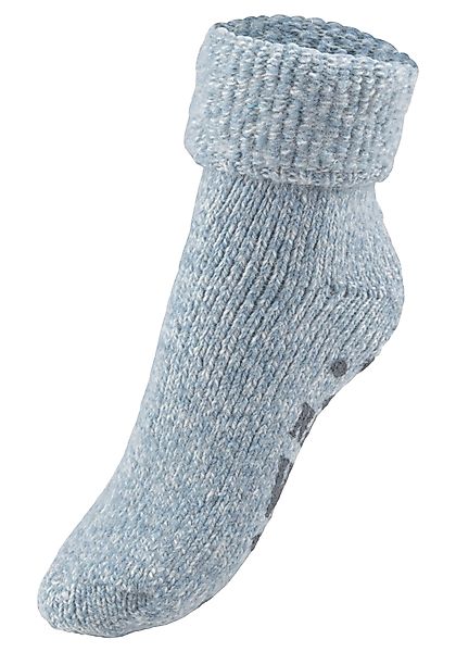 Lavana ABS-Socken, (Packung, 1 Paar), aus Strick mit rutschfester Sohle günstig online kaufen