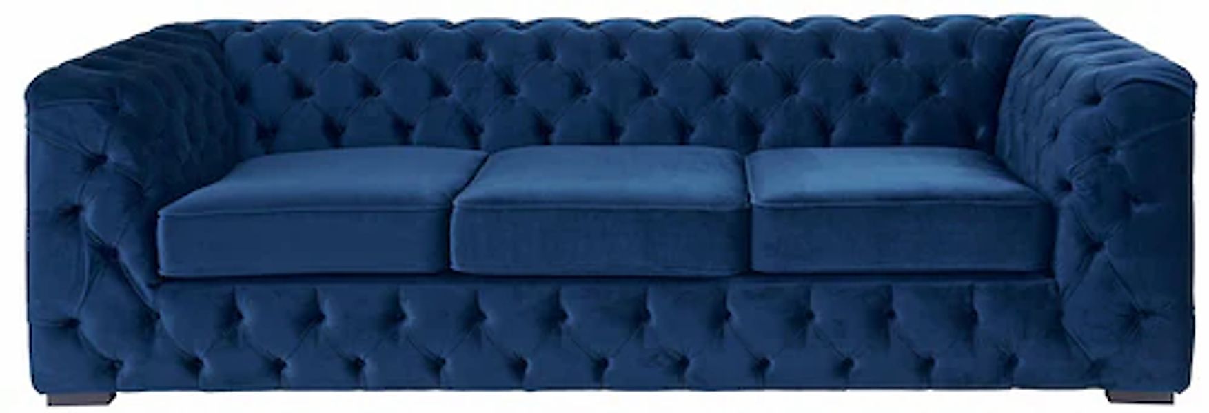Home affaire Chesterfield-Sofa »Kalina«, klassische Chesterfield-Knopfheftu günstig online kaufen