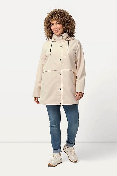 Ulla Popken Parka HYPRAR Parka wasserabweisend Stehkragen Kapuze günstig online kaufen