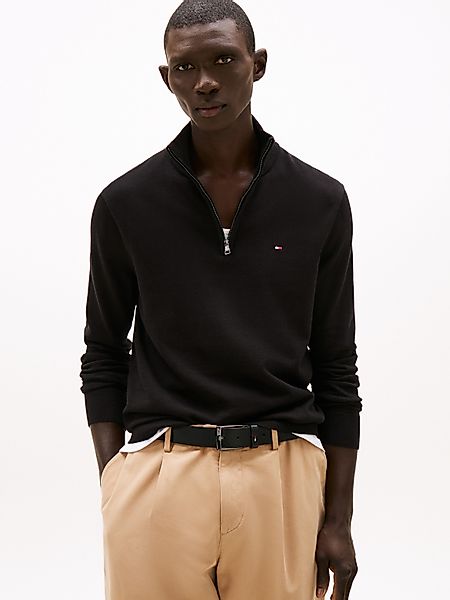 Tommy Hilfiger Troyer ESSENTIAL COTTON ZIP günstig online kaufen