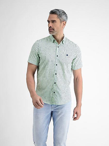 LERROS Kurzarmhemd mit Streifen Muster günstig online kaufen