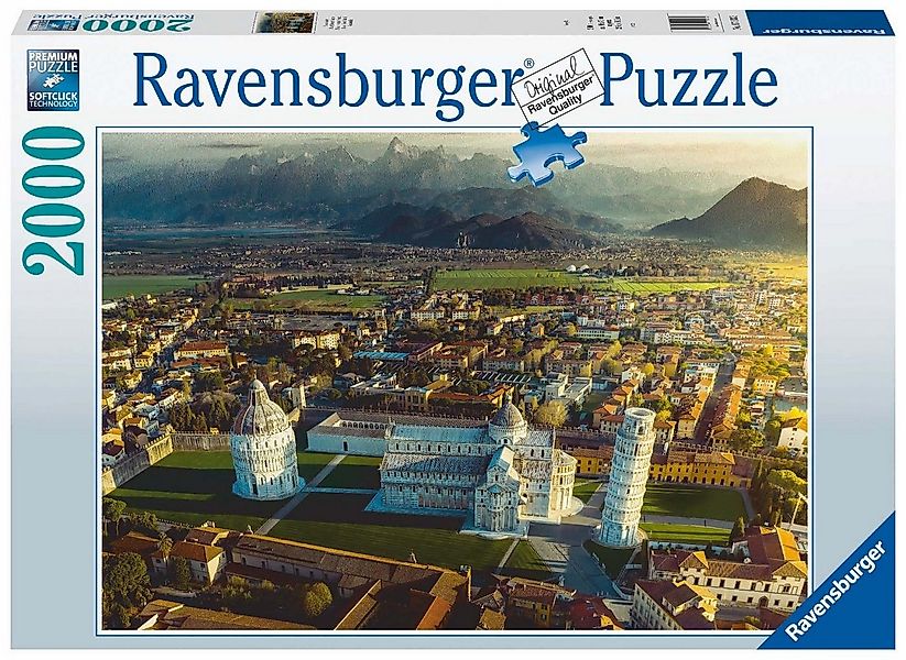 Ravensburger Puzzle Pisa in Italien, 2000 Puzzleteile, Made in Germany günstig online kaufen