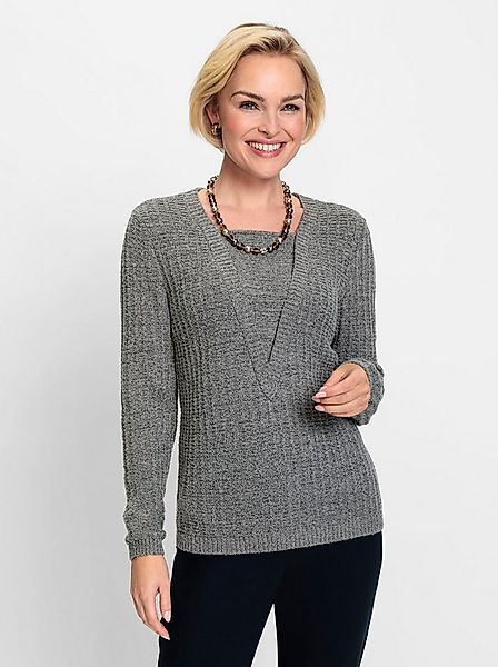Witt Strickpullover Bouclé-Pullover . günstig online kaufen