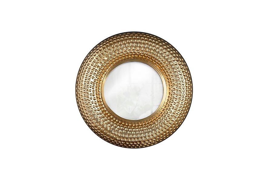 riess-ambiente Wandspiegel ORIENT 60cm gold, Schlafzimmer · Metall · rund · günstig online kaufen