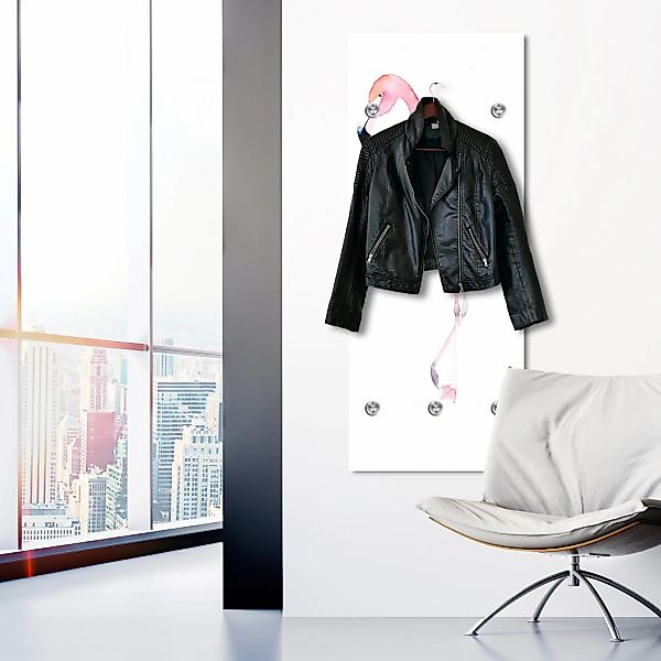 queence Garderobenleiste »Nice Day«, mit 6 Haken, 50 x 120 cm günstig online kaufen