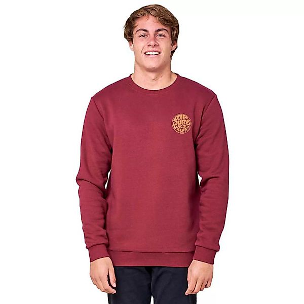 Rip Curl Os Printed Sweatshirt 2XL Maroon günstig online kaufen