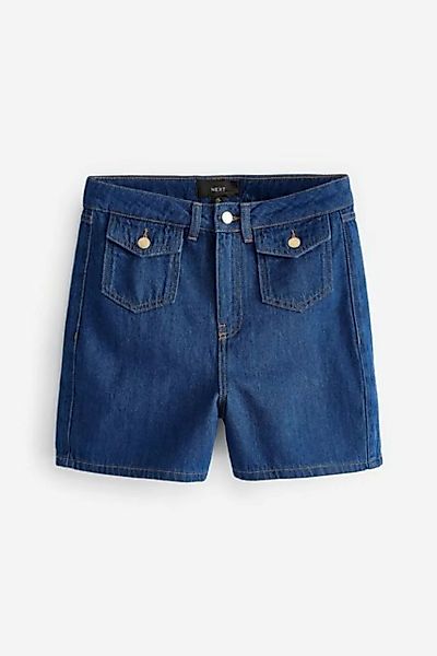 Next Jeansshorts Jeansshorts mit aufgesetztem Taschendetail (1-tlg) günstig online kaufen