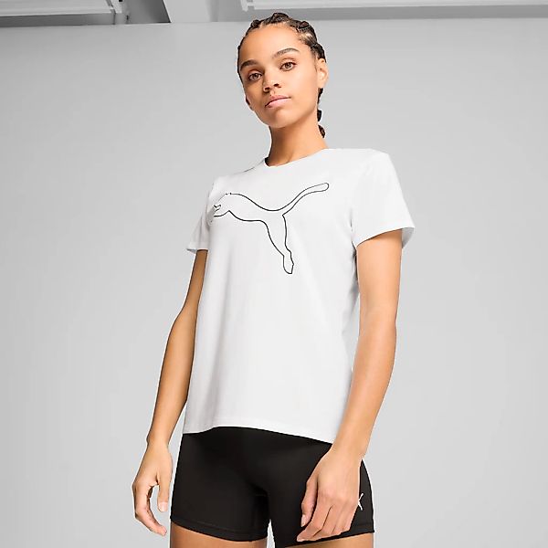 PUMA Trainingsshirt "W TAD ESSENTIAL LOGO TEE" günstig online kaufen