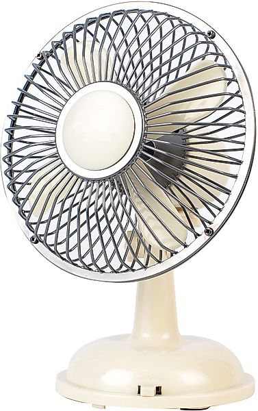 Sonnenkönig Tischventilator Retro Fan weiß, Leistung günstig online kaufen