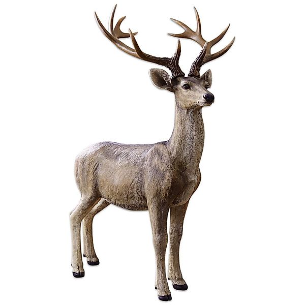 Mirabeau Weihnachtsfigur Hirsch Storm antikbraun (kein günstig online kaufen