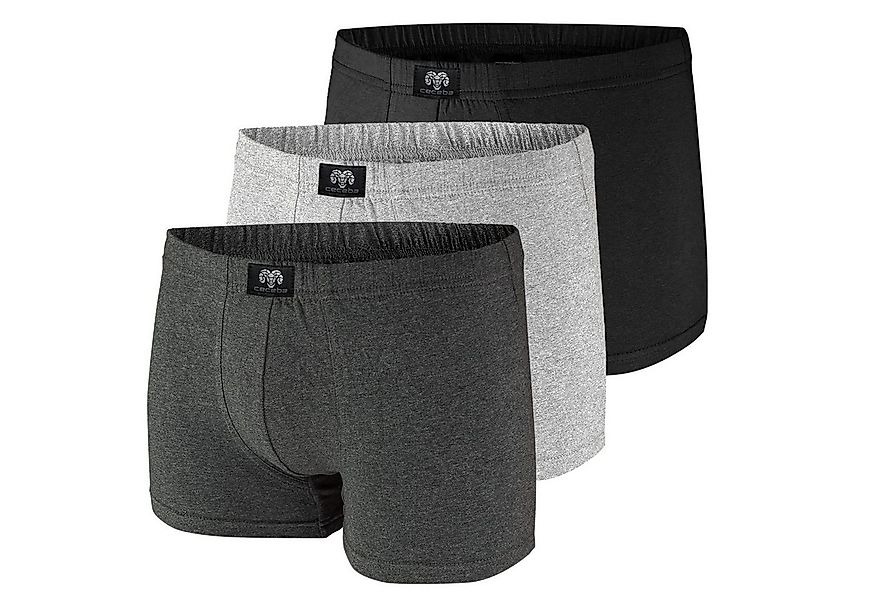 CECEBA Boxershorts (3-St) ohne Eingriff, aufgedoppelter Frontbereich günstig online kaufen