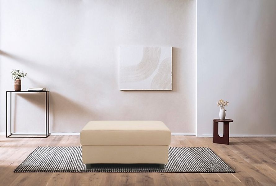 INOSIGN Polsterhocker "Turah 2 in Cord oder wasserabweisender Microfaser,", günstig online kaufen